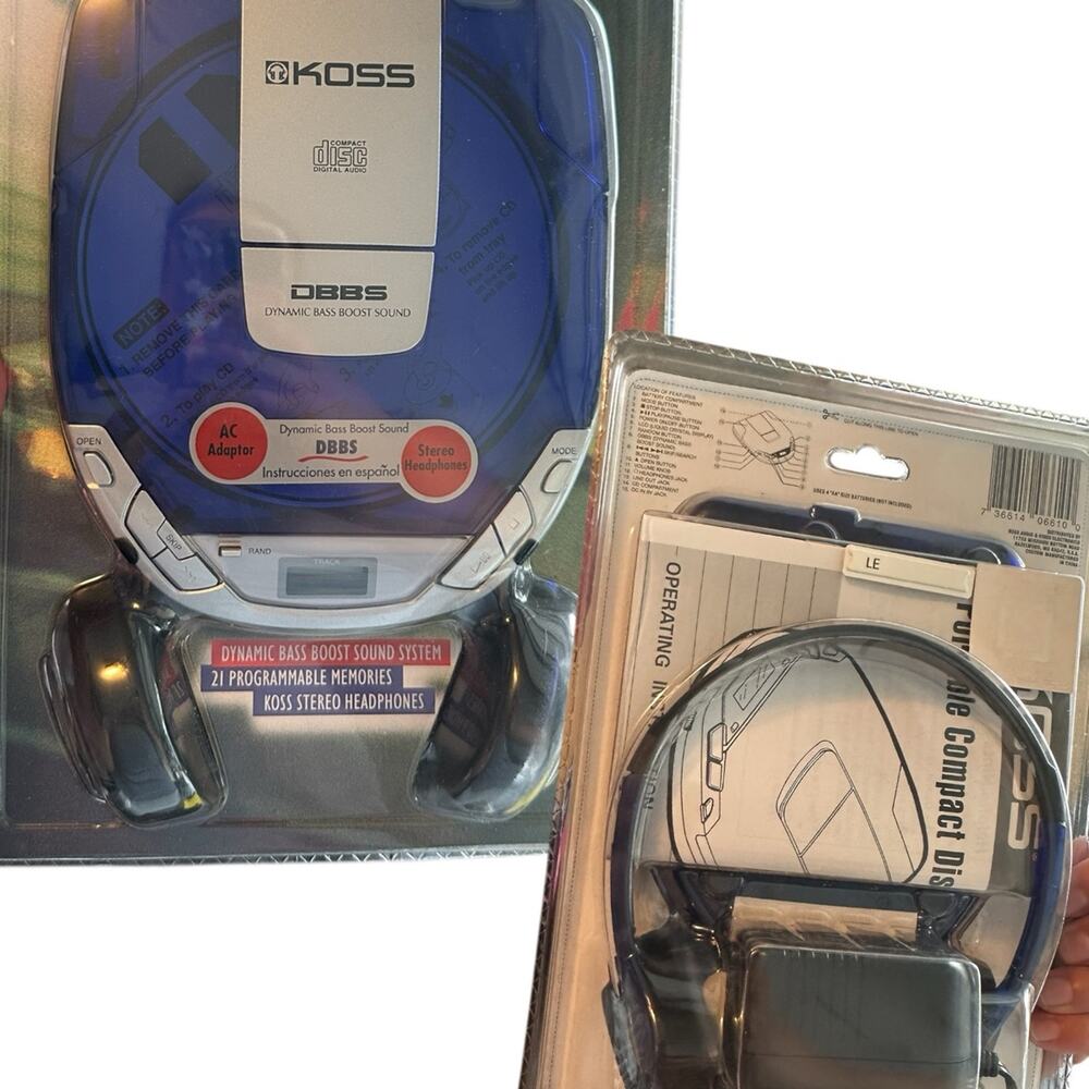 Koss NIB Portable CD Player